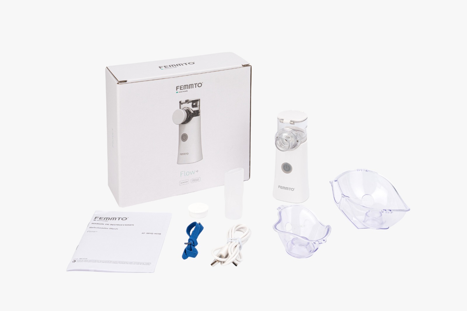 Nebulizador Portatil Mesh + Bateria recargable de litio - Imagen 4